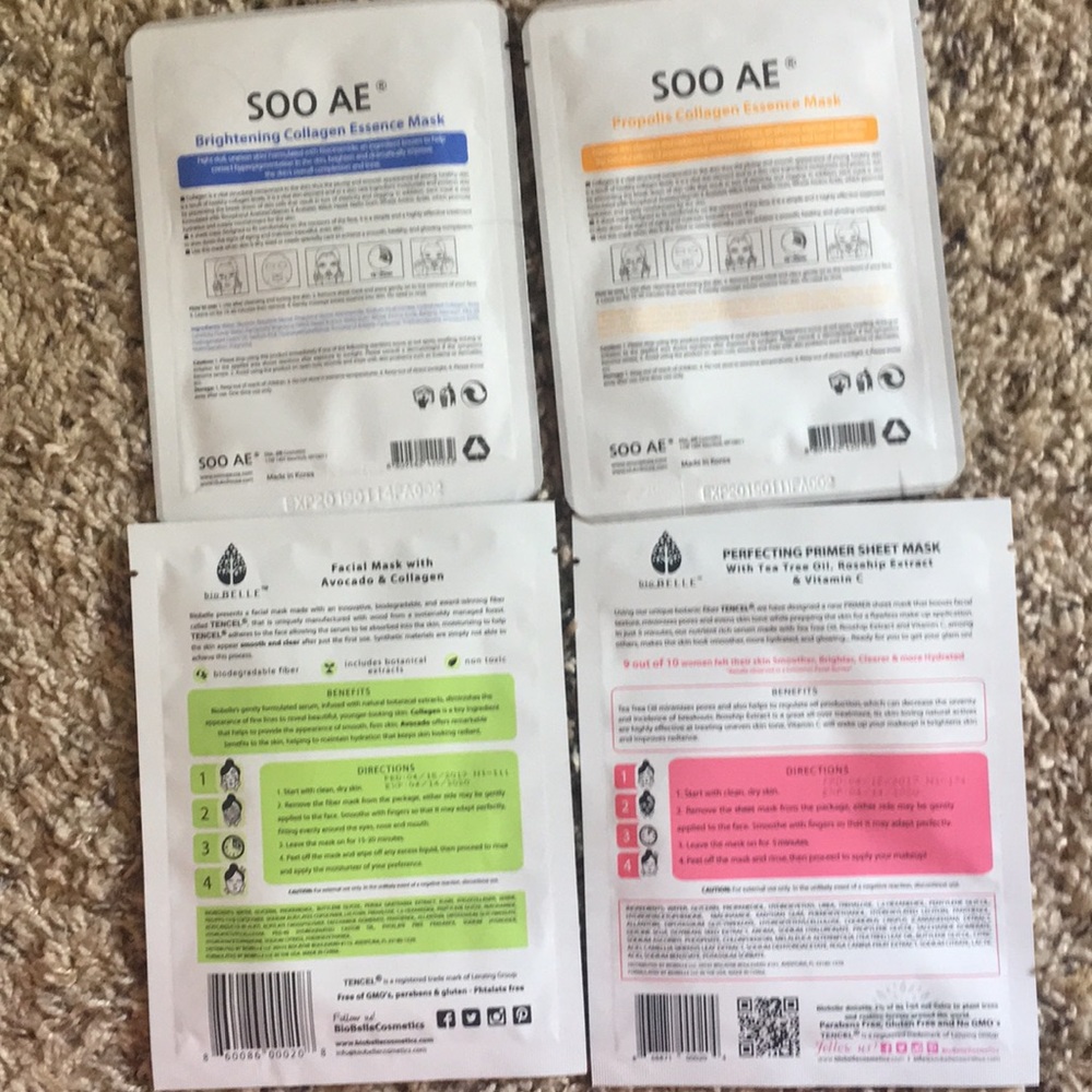 🔴 LAST CHANCE!  🌟HP! X2 🆕 Facial Mask Beauty Bundle - Picture 3 of 5